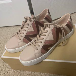 Michael Kors Soft Pink Whitney Lace Up
